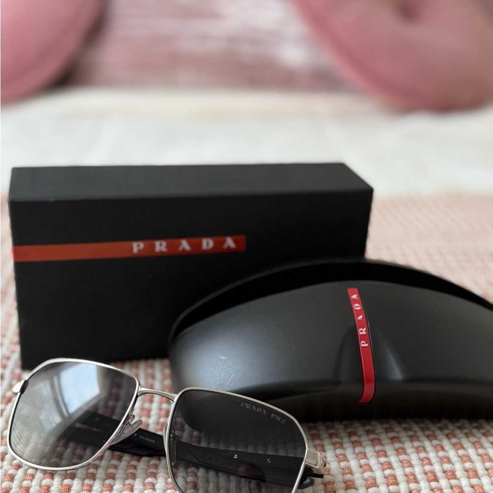 Prada Silver Sunglasses
